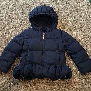 Ralph Lauren Navy puffer coat